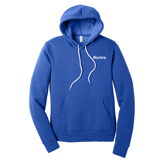 BELLA+CANVAS® Sponge Fleece Pullover Hoodie - Heather True Royal - Unisex